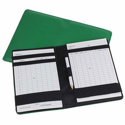 Leather Golf Scorecard Holder