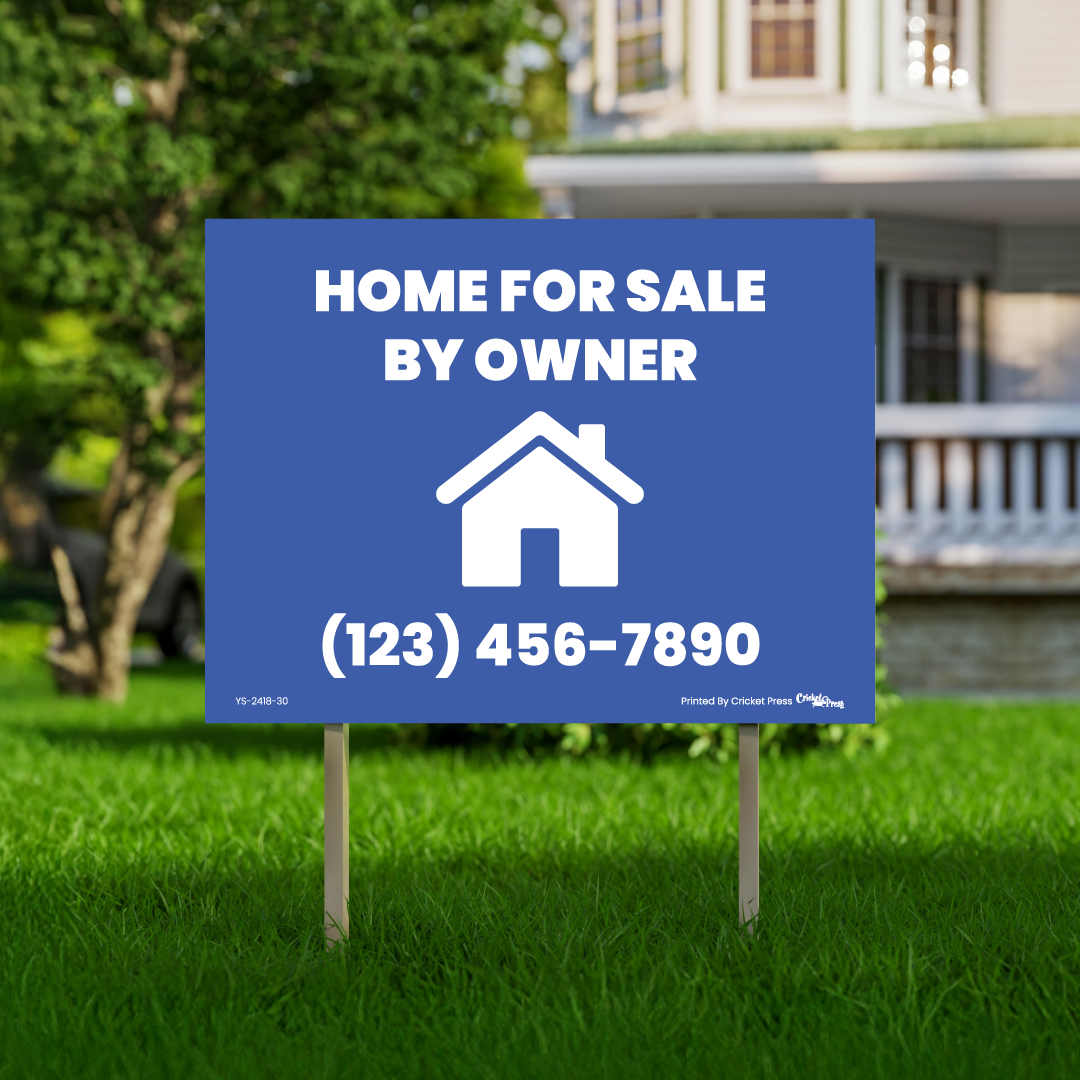 Home for Sale by Owner with H Post