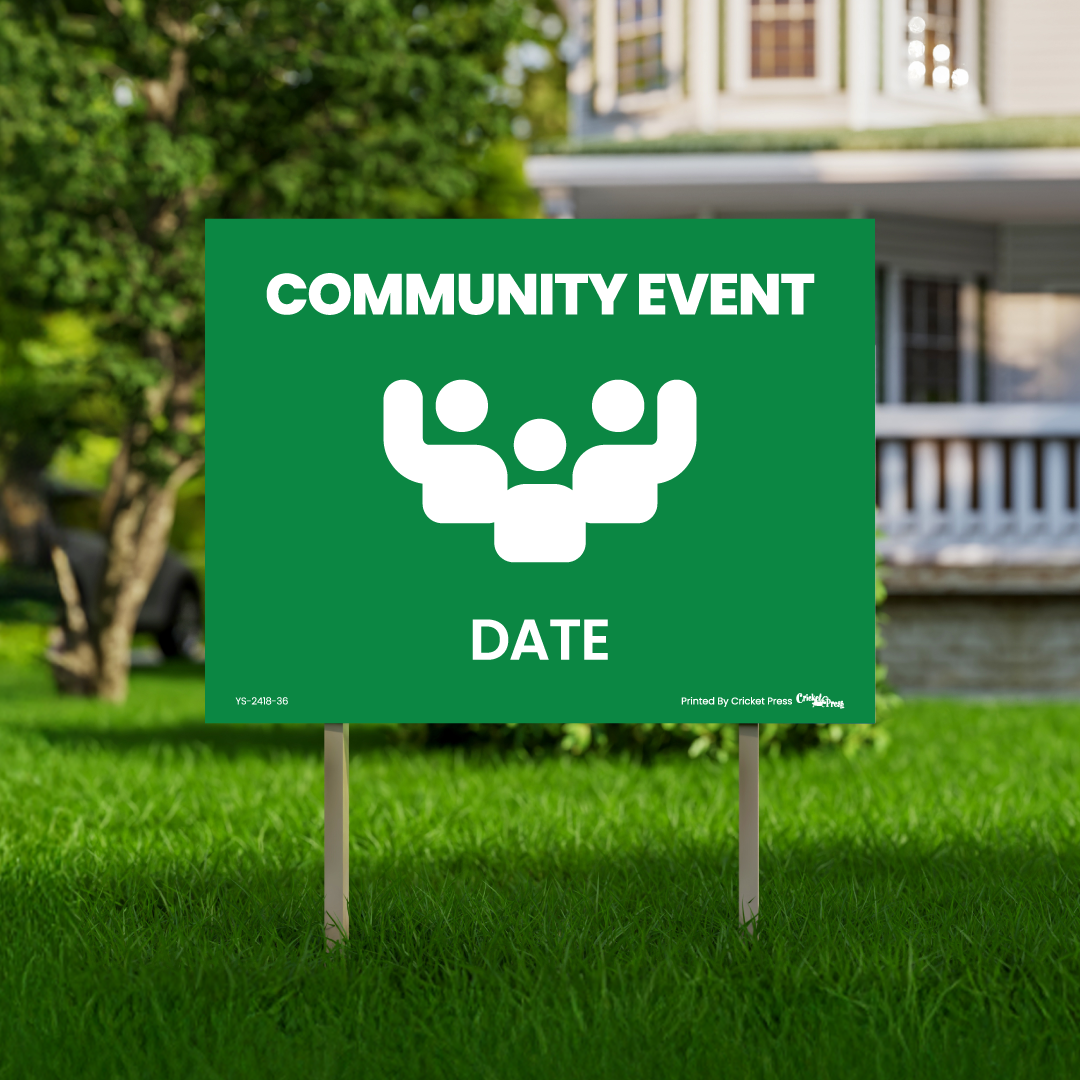 Community Event with H Post