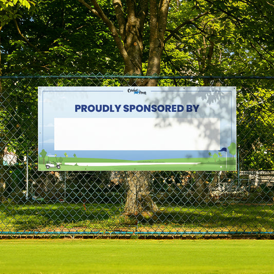 7' x 3' Golf Tournament Sponsor Banner – 13 oz Vinyl