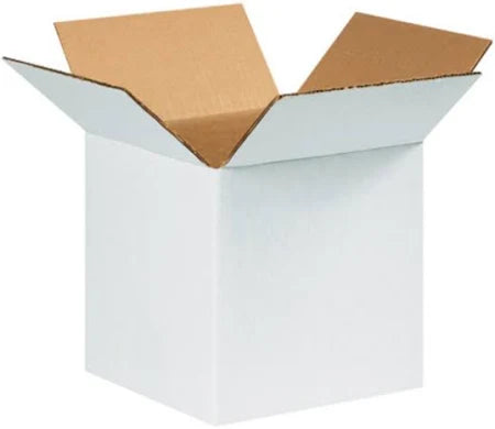 8" x 8" x 8" White Shipping Box