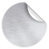 Brushed Aluminum Stickers