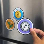 Circle Car Magnets