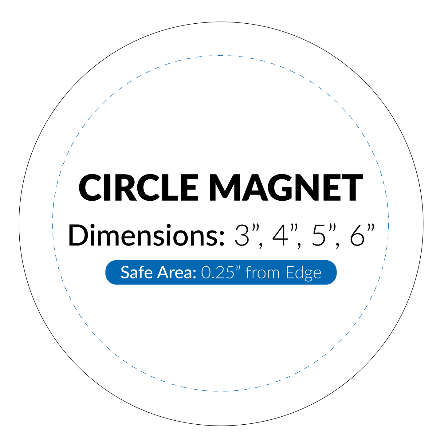 Circle Car Magnets