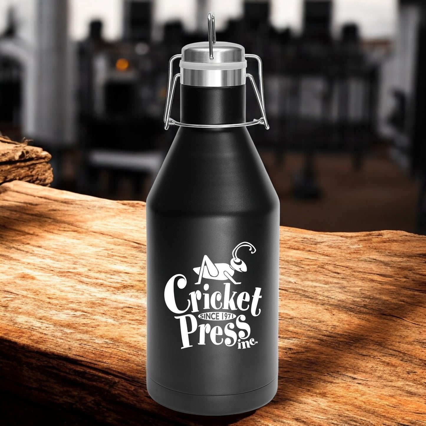 Polar Camel 64 oz. Stainless Steel or Black Growler