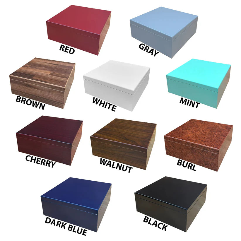 Premium Custom Printed Medium Humidor Box