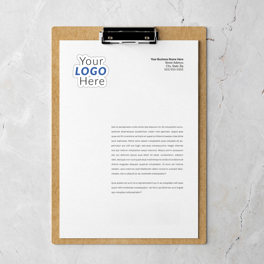 Letterhead β 5.5β x 8.5β