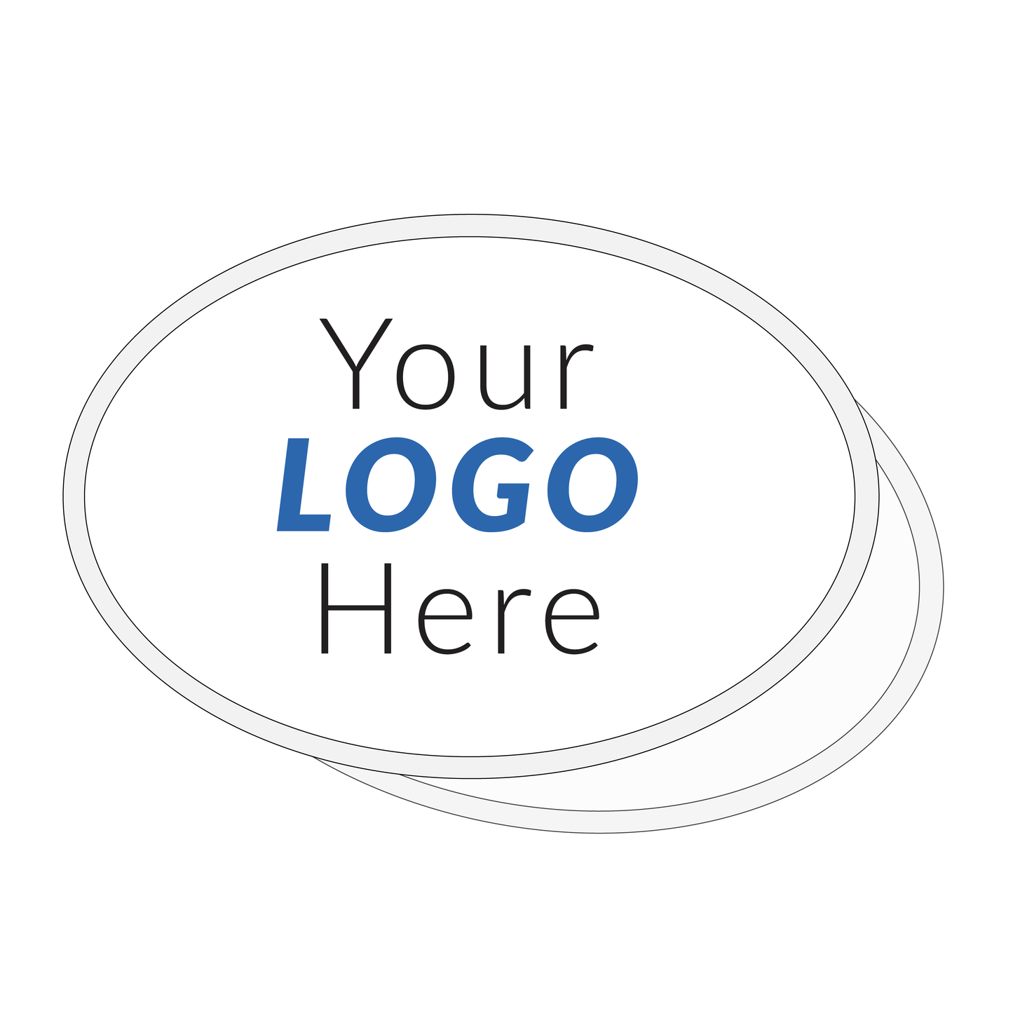 Oval Stickers