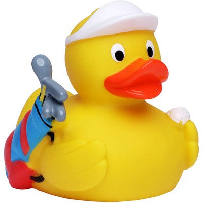 Golf-Themed Rubber Duck
