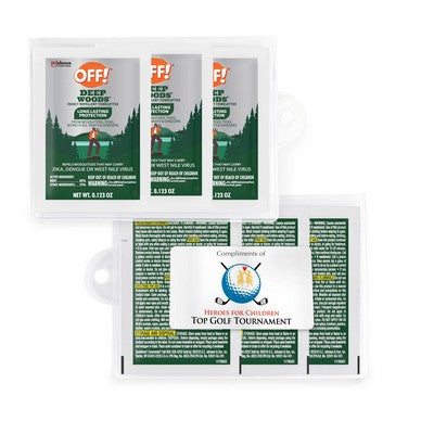 GoPac with OFF!® Deep Woods® Insect Repellent – 3 Pack