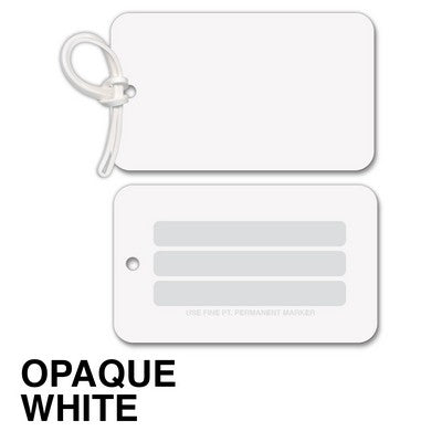 Large Full-Color Rectangle Bag Luggage Tag