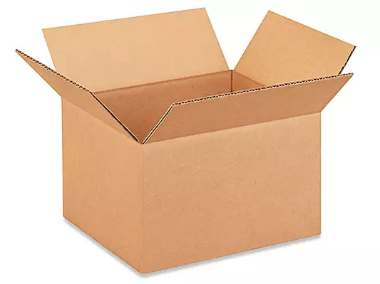 10" x 8" x 6" White Shipping Box