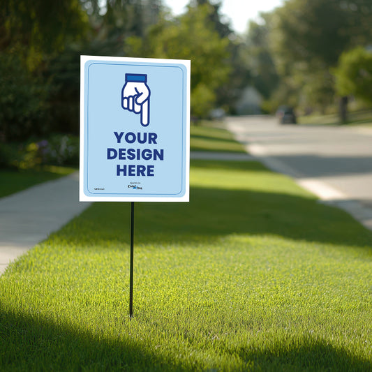 Custom Turf Sign