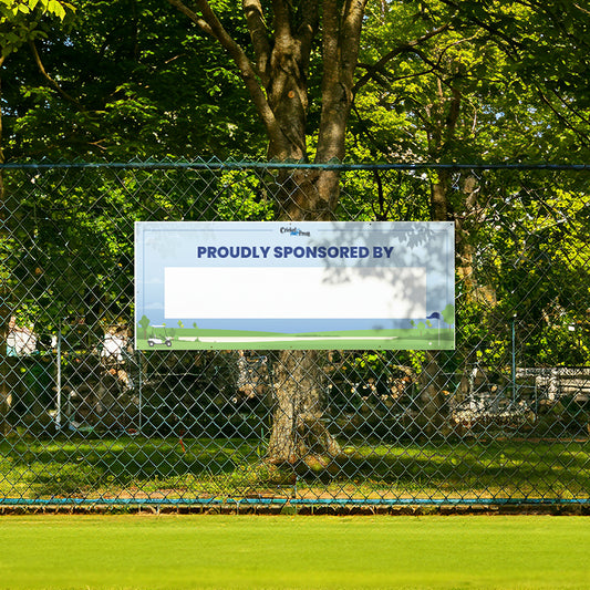 5' x 2' Golf Tournament Sponsor Banner – 13 oz Vinyl
