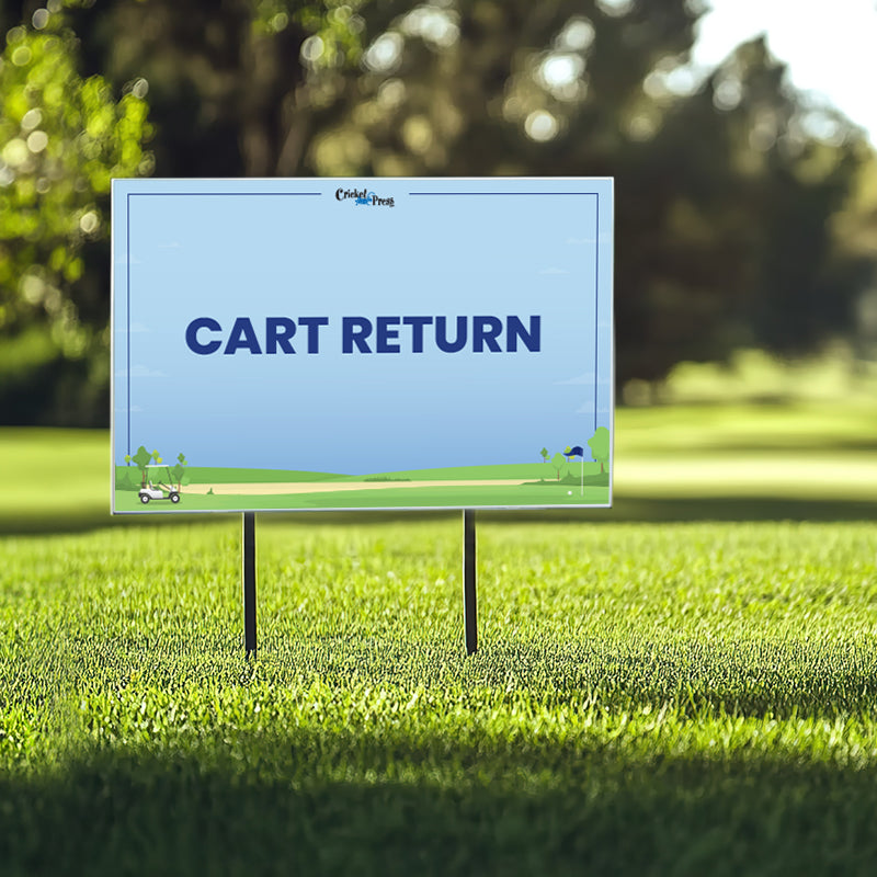 Golf Tournament Event Zone Sign Pack