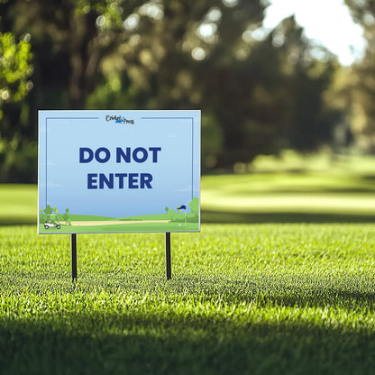 Golf Tournament Parking & Directional Signage Pack