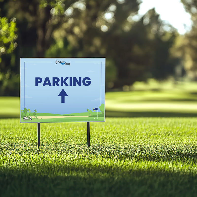 Golf Tournament Parking & Directional Signage Pack