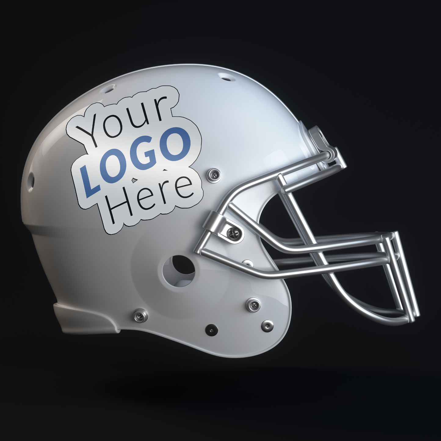 5x5 football helmet Football Helmet Stickers – Cricket Press, Inc