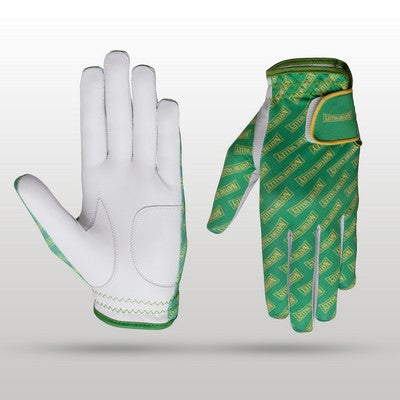 Sublimated Golf Gloves With Cabretta Leather Palm