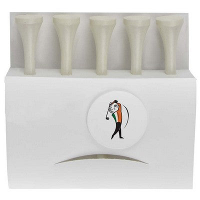 Matchbook Golf Tee Holder with Golf Ball Marker
