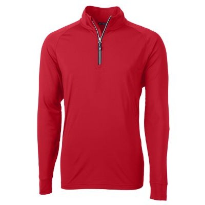 Cutter & Buck Adapt Eco Knit Stretch Men’s Quarter-Zip Pullover