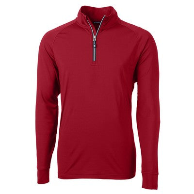 Cutter & Buck Adapt Eco Knit Stretch Men’s Quarter-Zip Pullover